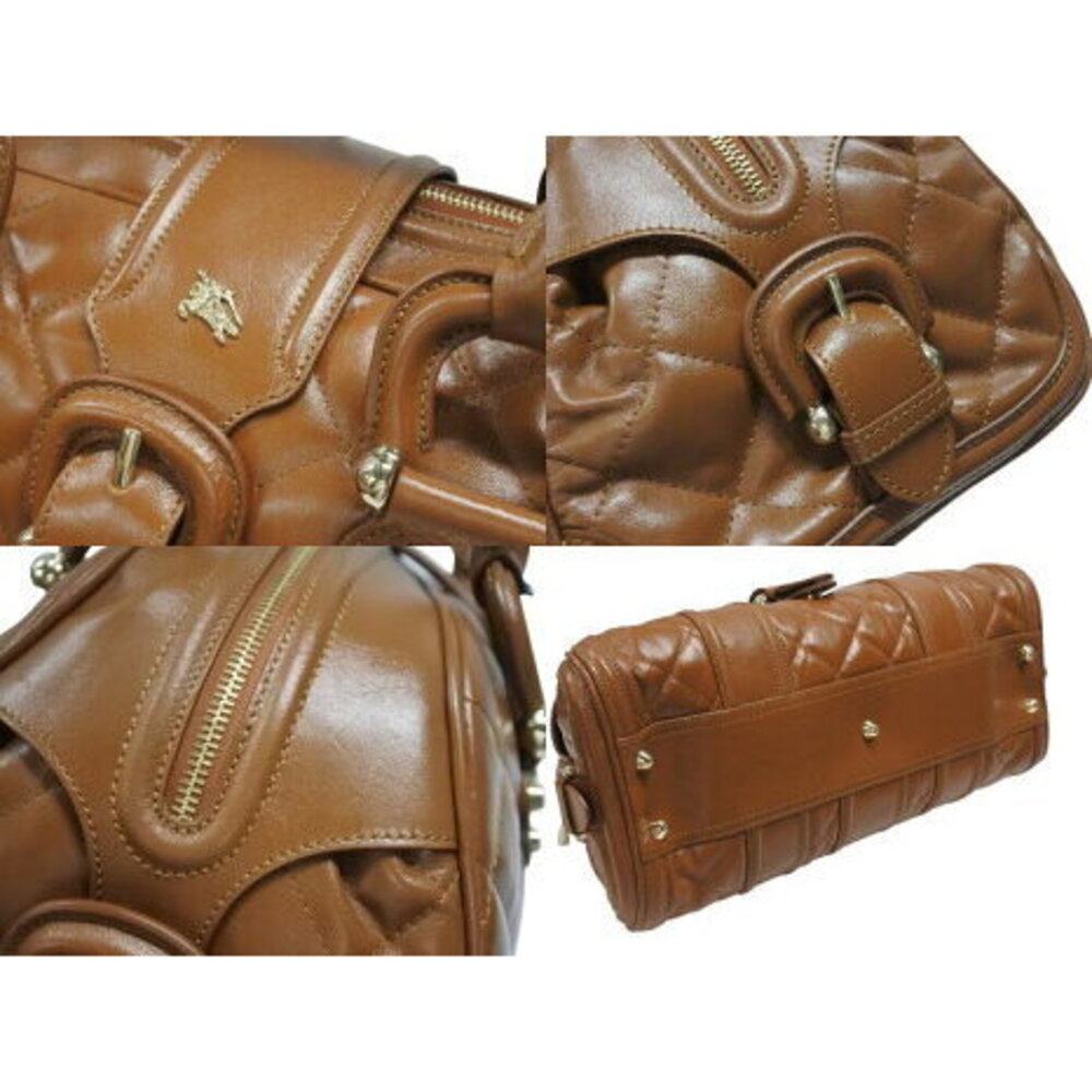 Burberry Bowling Boston bag brown - Picture 6 of 8